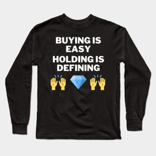 Buying is Easy Long Sleeve T-Shirt